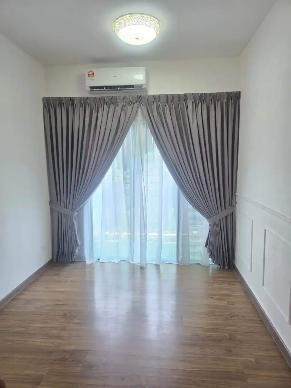Sheer Curtains for Bright Living Room