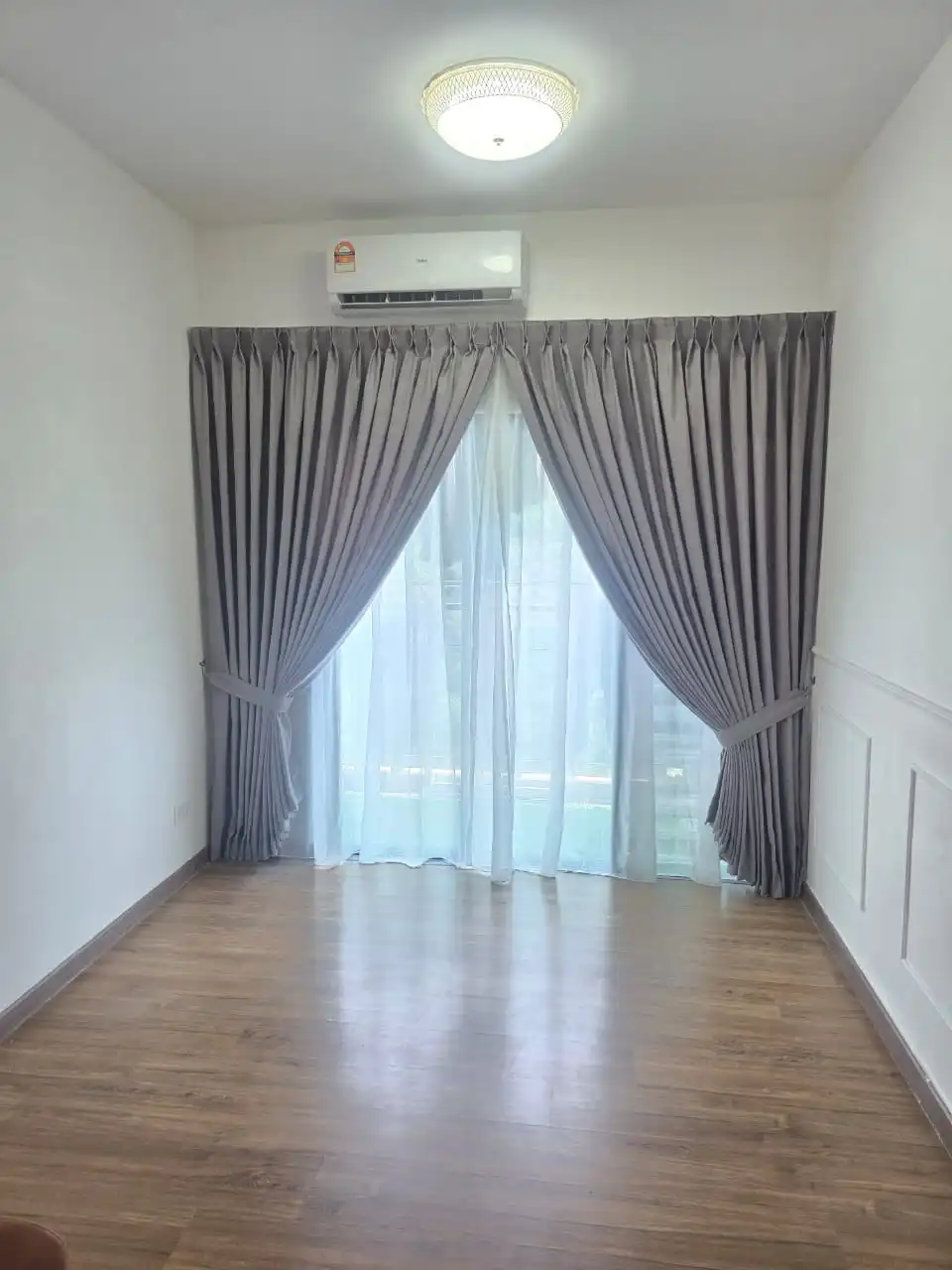 Patterned curtains for children's room in Setapak by Khan Amin Enterprise