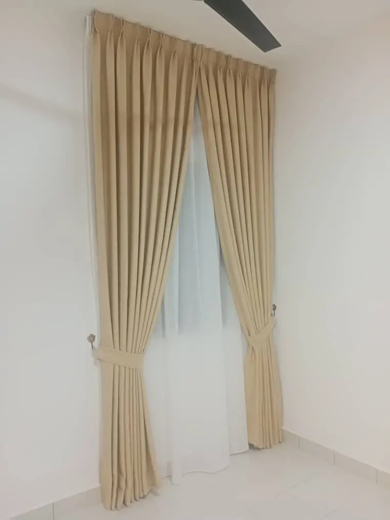 Roman Curtains for Study Room