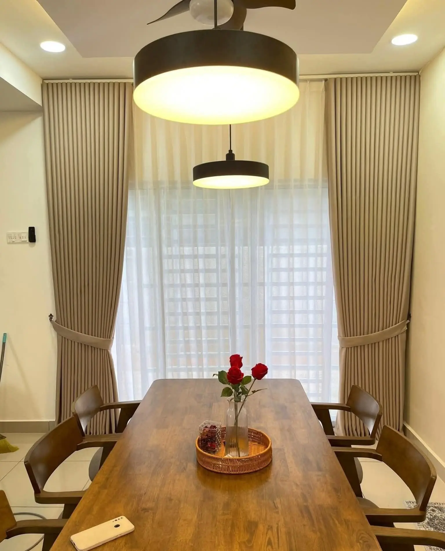Our curtain workshop and showroom
